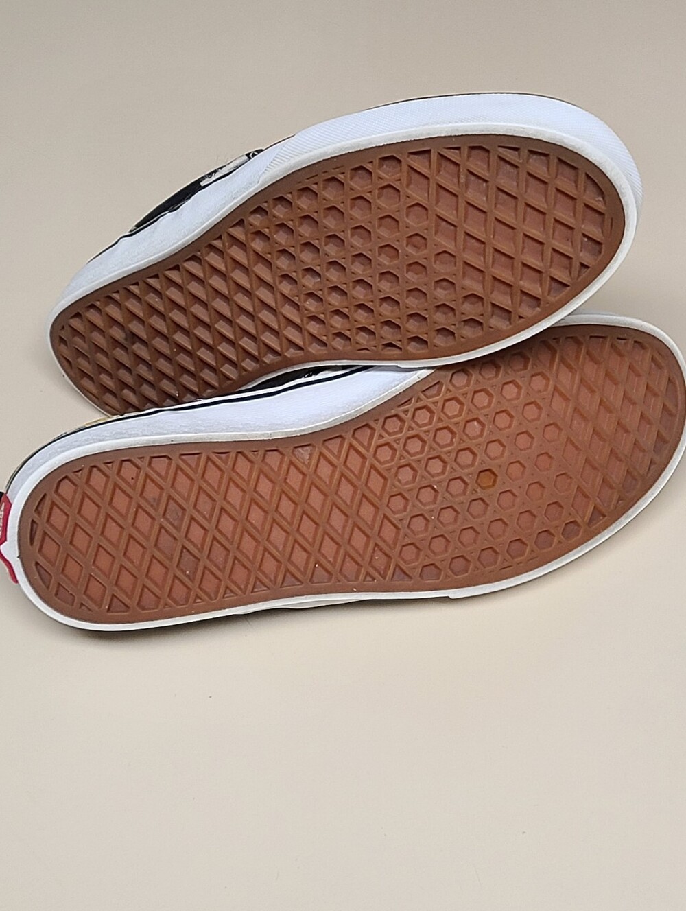 Vans Asher Sunflower Checkerboard casual skateboard slip on sneakers size 7.5 - Picture 10 of 10